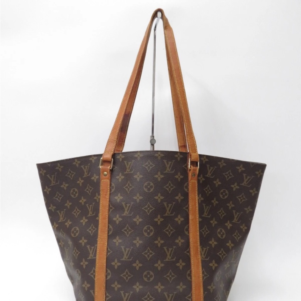 Authentic Louis Vuitton Monogram Canvas sac shopping Tote vintage